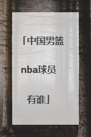 「中国男篮nba球员有谁」中国男篮第一个入选NBA的球员是